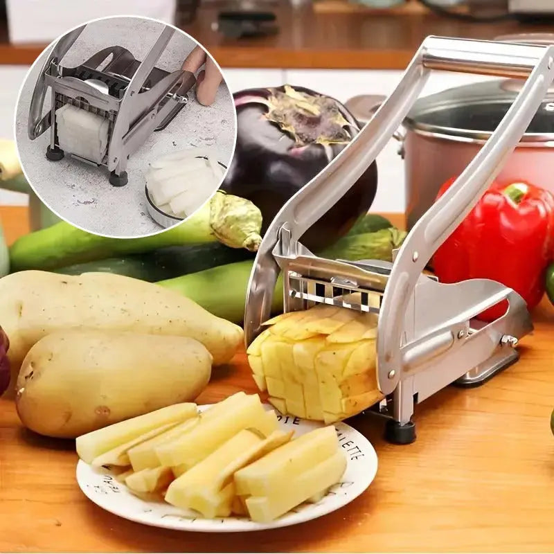 Edelstahl-Fritten-Schneider – Für hausgemachte Pommes in Top-Qualität Mivoza Deutschland