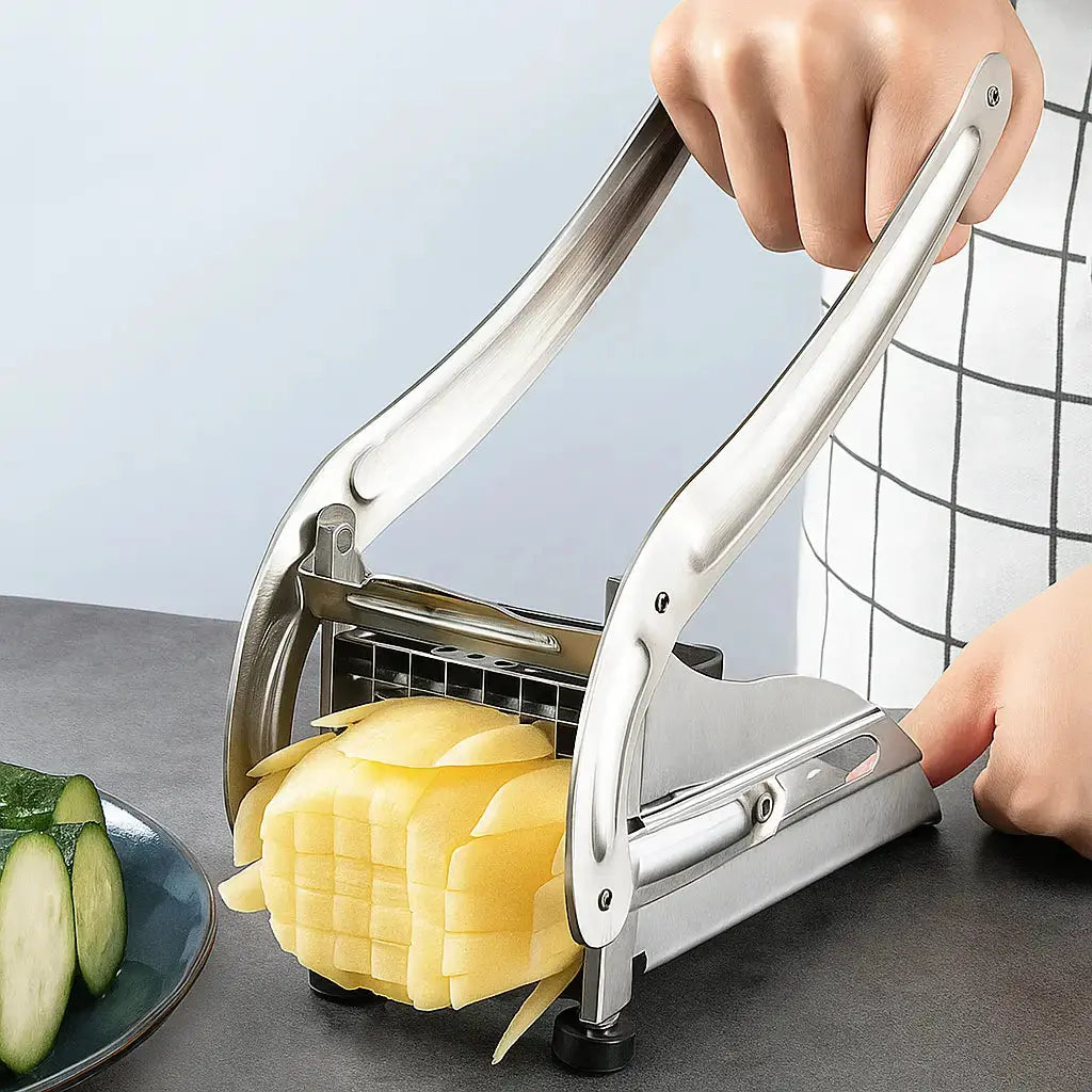 Edelstahl-Fritten-Schneider – Für hausgemachte Pommes in Top-Qualität Mivoza Deutschland