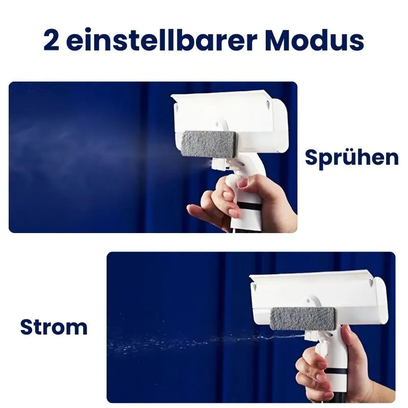 Effizienter 4 in 1 Fensterreiniger mit Sprühflasche und TPR-Schaber Mivoza Deutschland