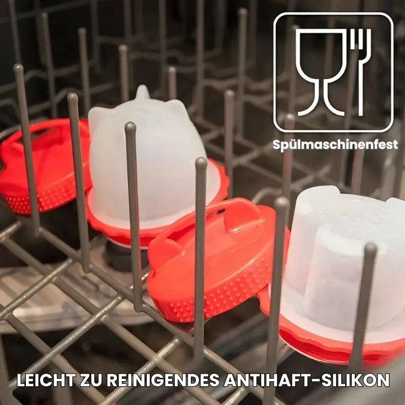 Effizienter 6-teiliger Eierkocher Dampfgarer mit Schneidemaschine Mivoza Deutschland
