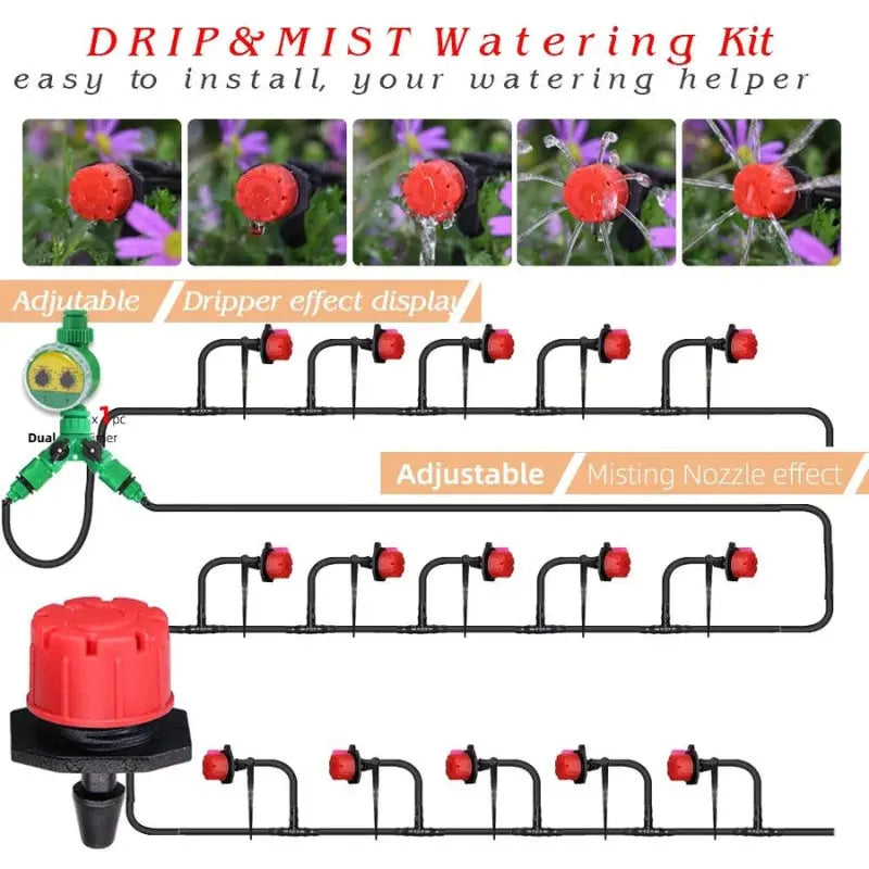 Einstellbares System zur Gartenbewässerung Mivoza Deutschland