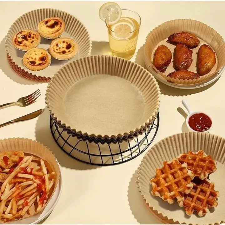 Einwegpapier für Heißluftfritteusen (50 Stücke) Mivoza Deutschland