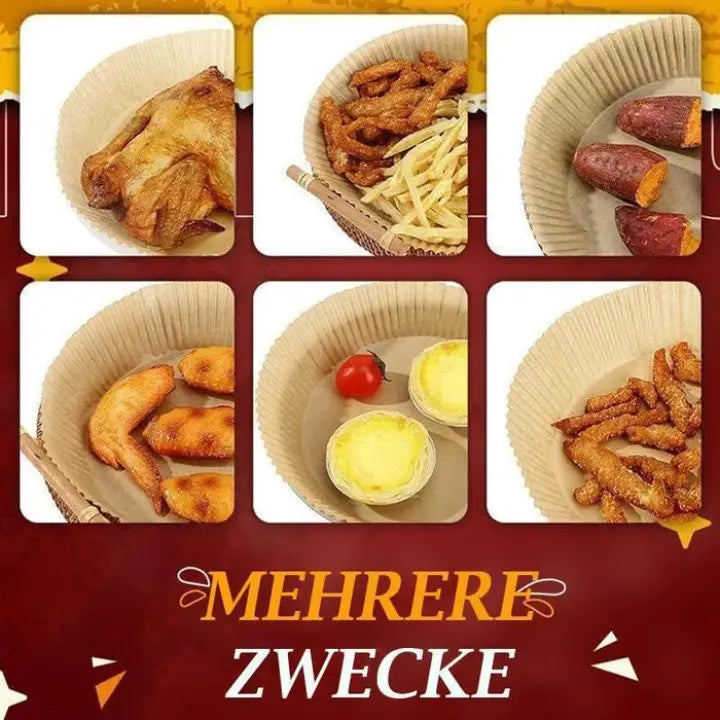 Einwegpapier für Heißluftfritteusen (50 Stücke) Mivoza Deutschland