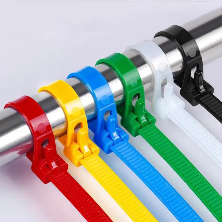 Elastische Nylon-Kabelbinder - 100 (Stück) Mivoza Deutschland