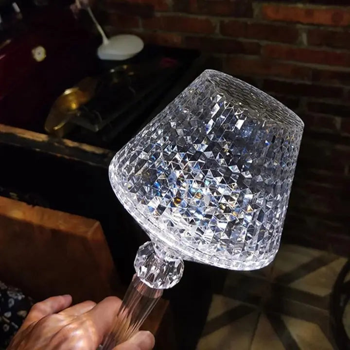Elegante Kristalltischlampe Mivoza Deutschland
