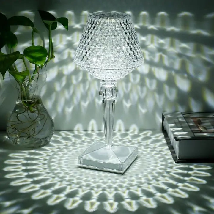 Elegante Kristalltischlampe Mivoza Deutschland