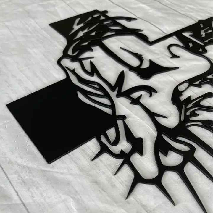 Eleganter Jesus Kreuz Metal Wanddekoration Mivoza Deutschland