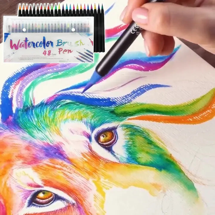 Elegantes Aquarellpinsel-Set – Kreatives Malen ohne Aufwand Mivoza Deutschland