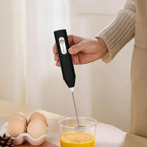Elektrischer Milchaufschäumer Handgerät — Für Latte, Cappuccino & Kakao Mivoza Deutschland