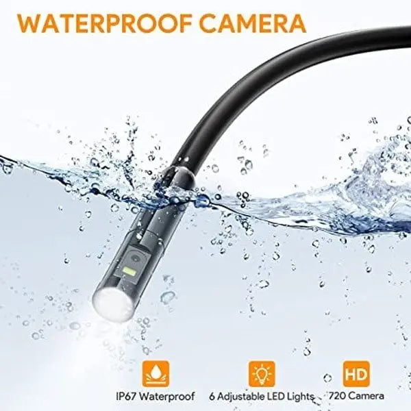 Endoskopkamera Wasserdicht — HD Inspektionskamera mit 5m Kabel Mivoza Deutschland