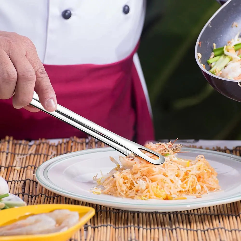 Ergonomische Grillzange aus Edelstahl zum Grillen und Kochen Mivoza Deutschland