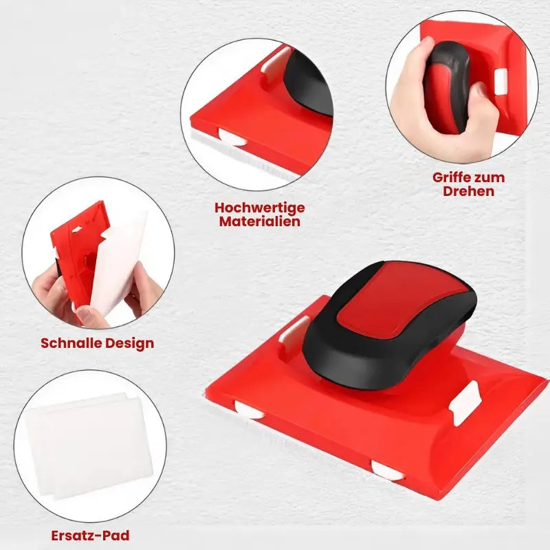 Ergonomischer Latexpinsel für präzise Kantenführung Mivoza Deutschland