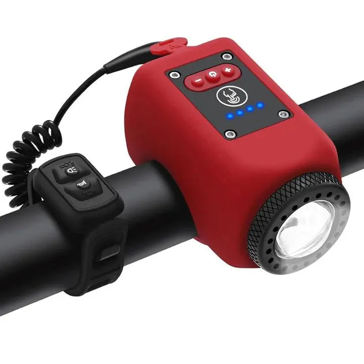 Fahrradklingel mit Licht – Laut, wasserdicht & USB-ladbar Mivoza Deutschland