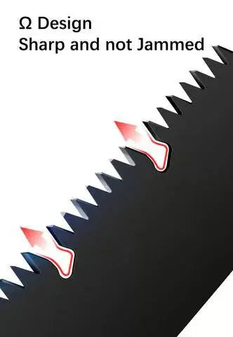 Faltbare Handsäge aus Carbonstahl – Schneller Schnitt durch Ω-Zahnung Mivoza Deutschland