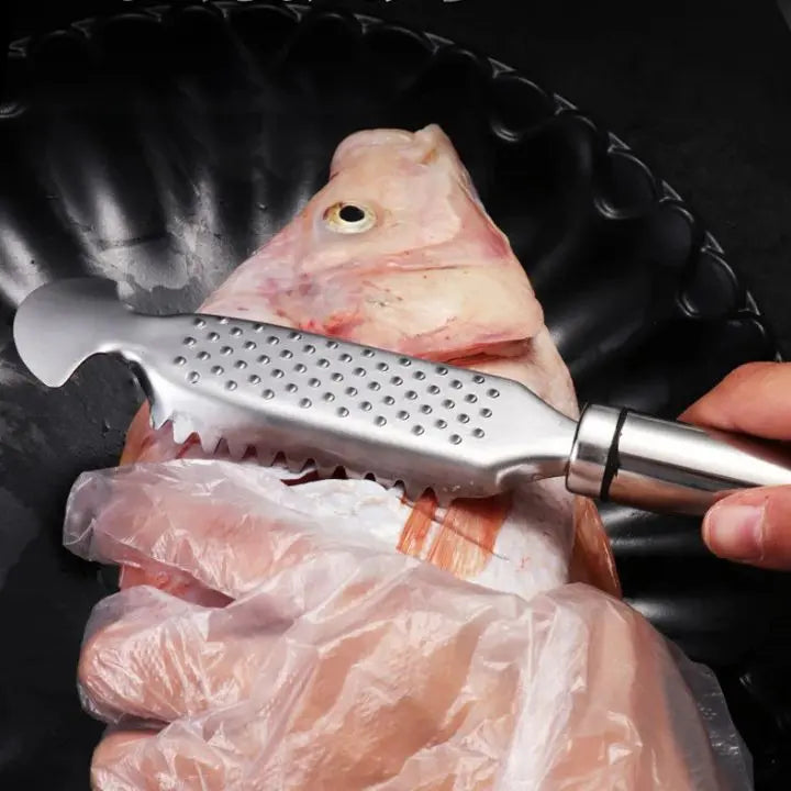 Fischentschupper aus Edelstahl Mivoza Deutschland