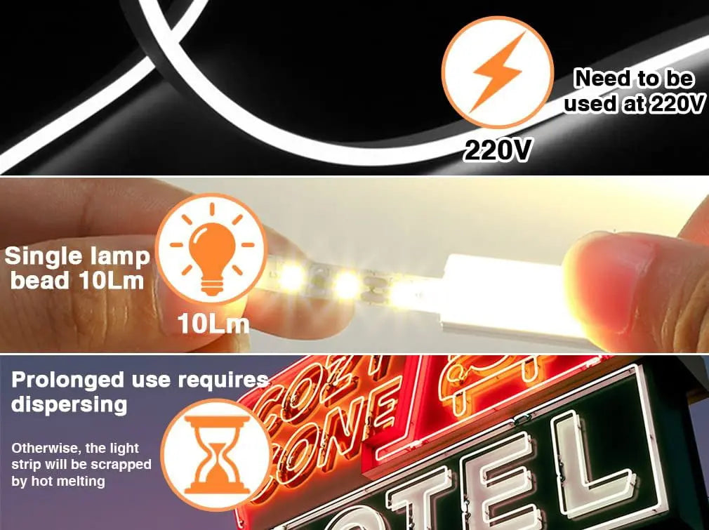 Flexible und Wetterfeste LED-Lichtstreifen Mivoza Deutschland
