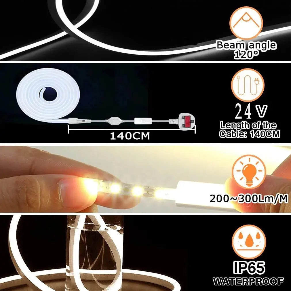 Flexible und Wetterfeste LED-Lichtstreifen Mivoza Deutschland
