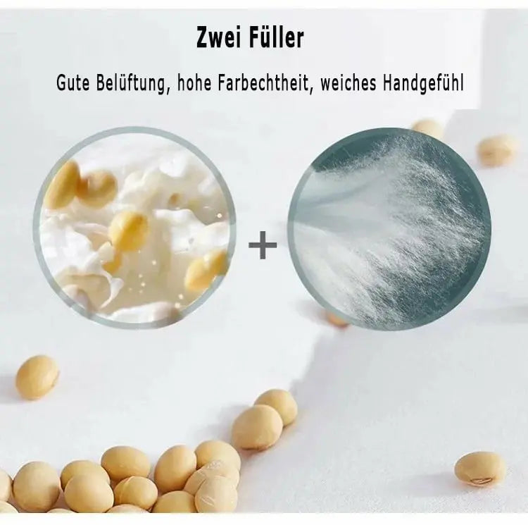 Gänsedaunen Nackenkissen – Weiches Reisekissen mit ergonomischem Design Mivoza Deutschland