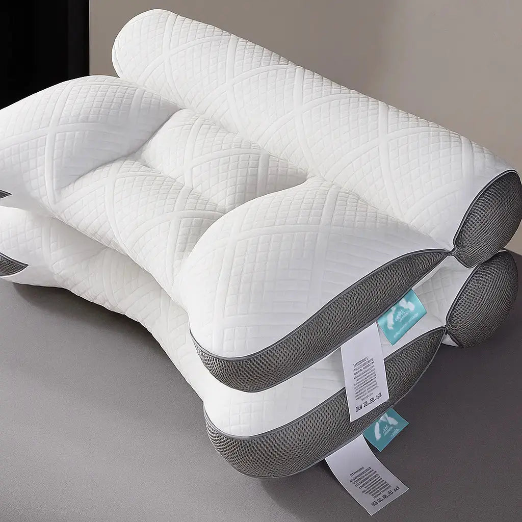 Gänsedaunen Nackenkissen – Weiches Reisekissen mit ergonomischem Design Mivoza Deutschland