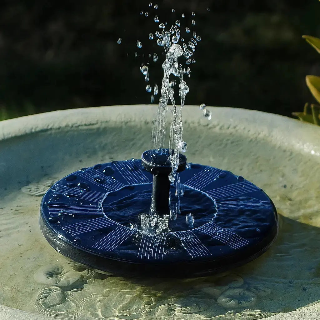 Gartenspringbrunnen solarbetrieben – Schönes Ambiente ohne Strom Mivoza Deutschland