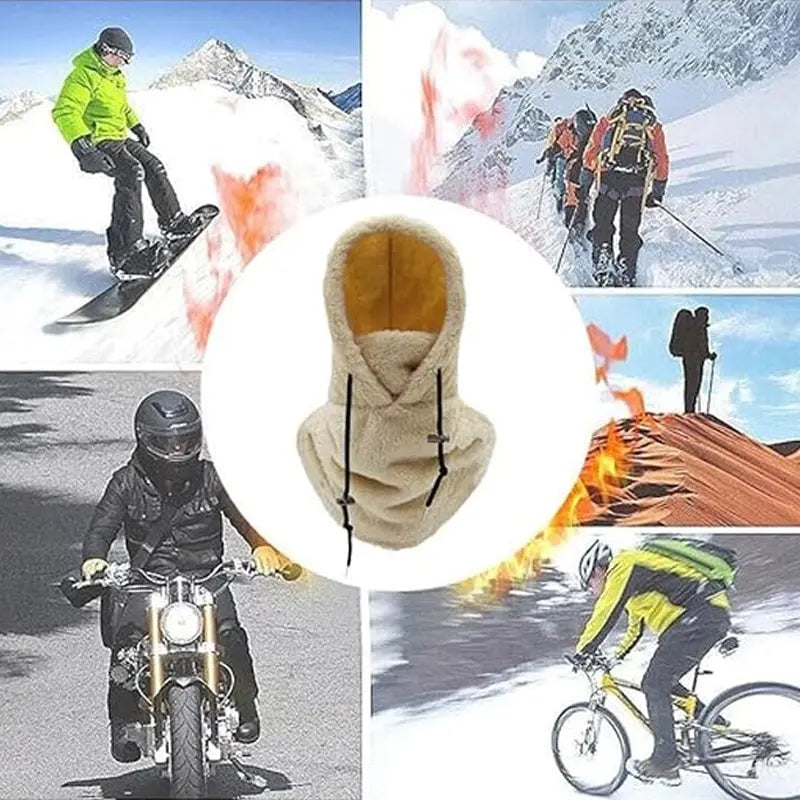 Gemütliche Sherpa-Fleece-Kapuze Mivoza Deutschland