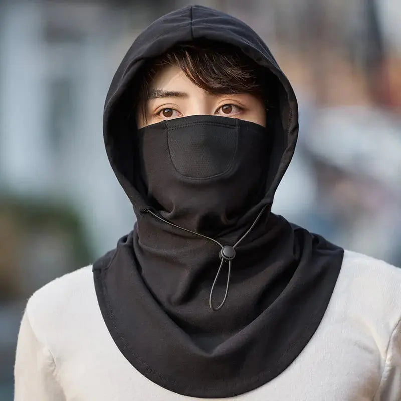 Gesichtsmaske für Radfahrer mit Nackenwärmer Mivoza Deutschland