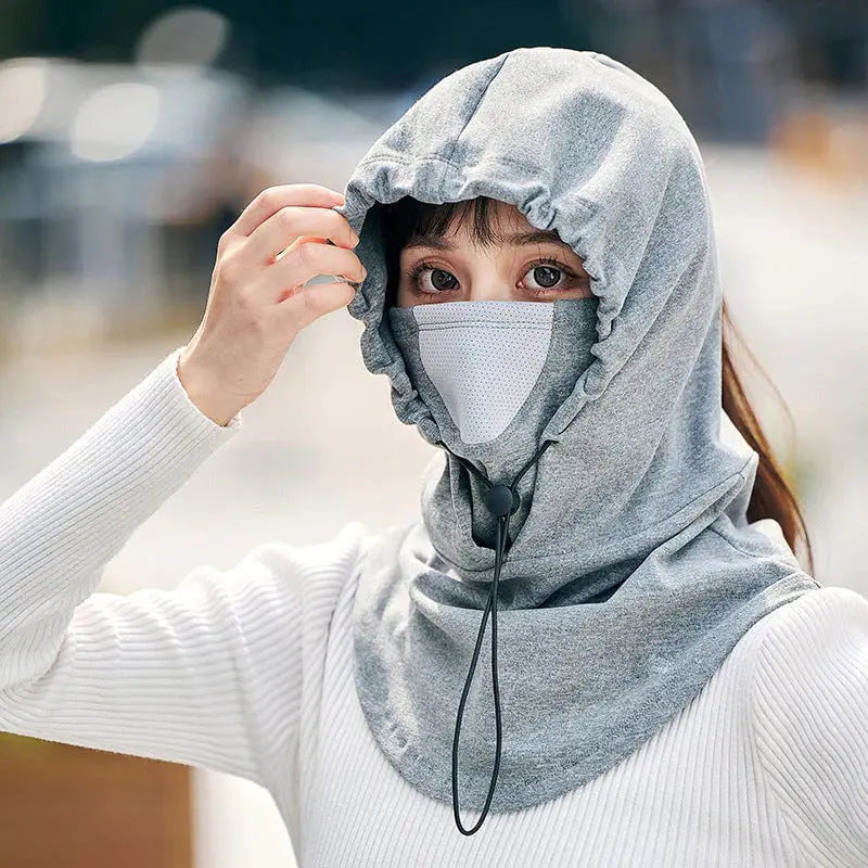 Gesichtsmaske für Radfahrer mit Nackenwärmer Mivoza Deutschland