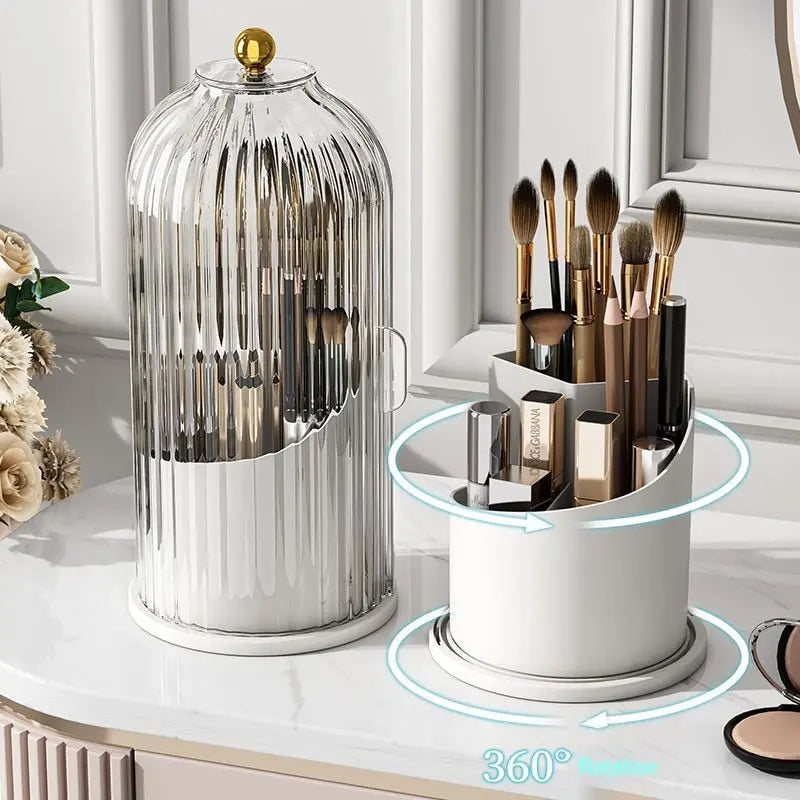 Glamy™ Eleganter 360° drehbarer Makeup Veranstalter Mivoza Deutschland