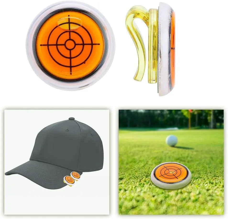 Golf-Ballmarker mit Rundclip – Mit Libellen-Funktion für präzise Ausrichtung Mivoza Deutschland