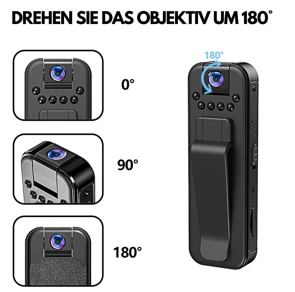 HD 1080P Spionagekamera Mivoza Deutschland