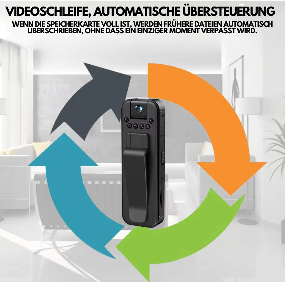 HD 1080P Spionagekamera Mivoza Deutschland