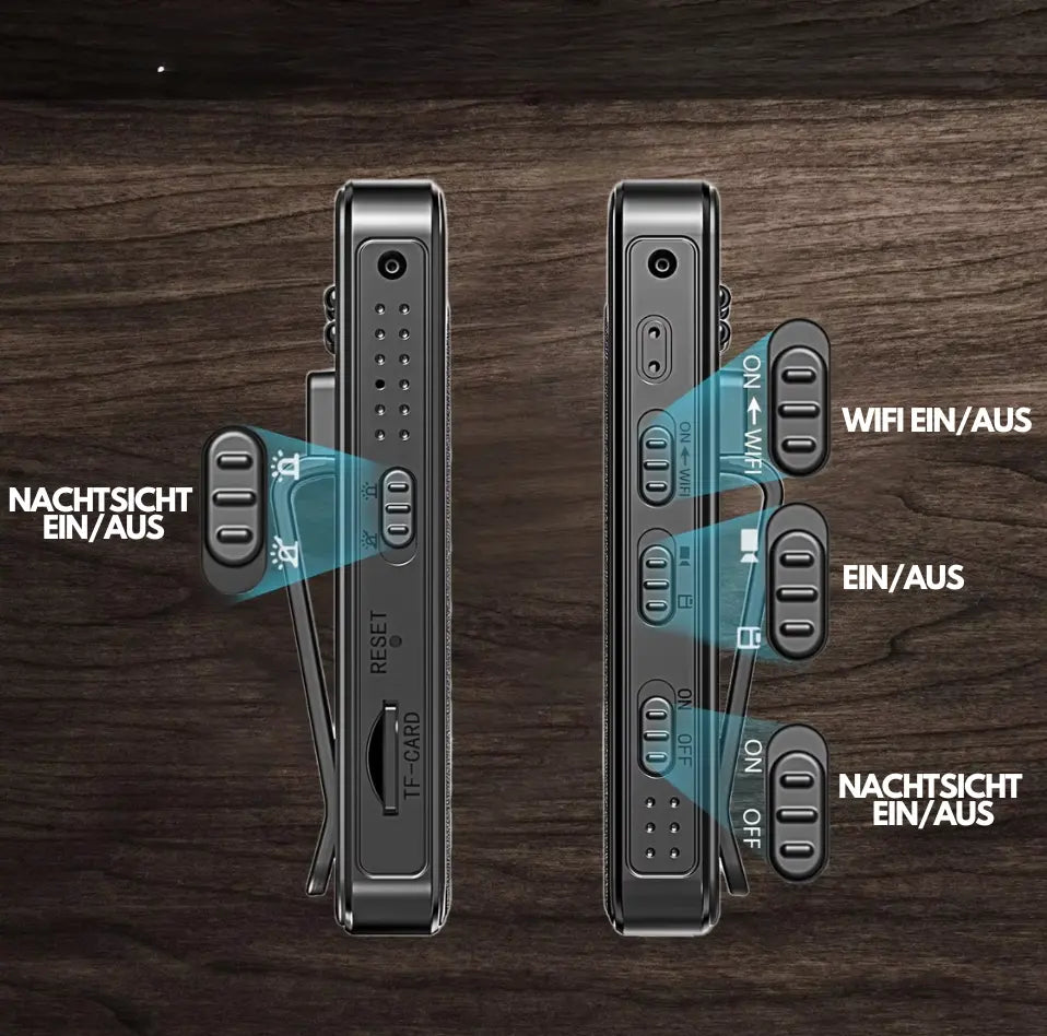 HD 1080P Spionagekamera Mivoza Deutschland