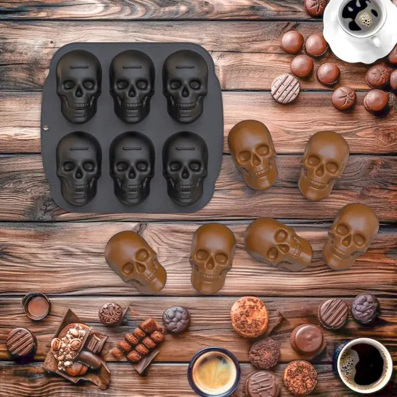 Halloween 3D Totenkopf Kuchenform Mivoza Deutschland