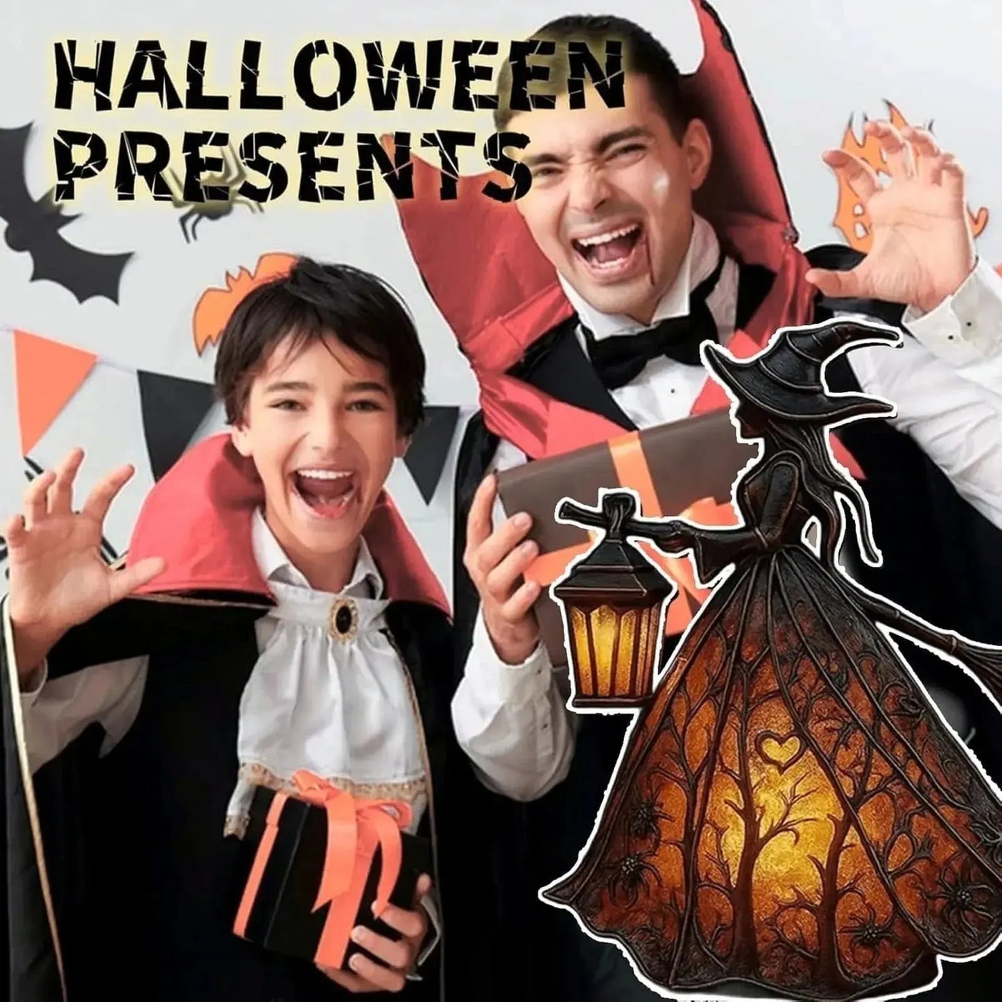 Halloween Hexenlampe — Legende der seelensuchenden Hexe Mivoza Deutschland