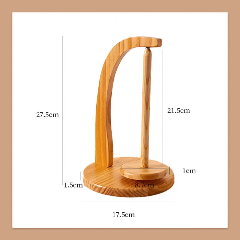 Haltbarer Holzspulenhalter mit Rotationsdesign Mivoza Deutschland