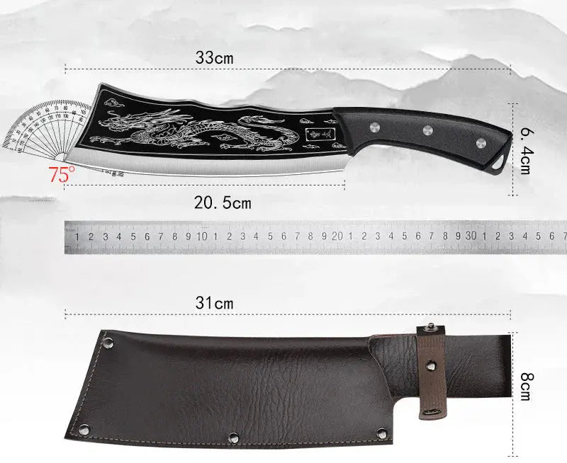 Handgefertigtes Drachenmesser Mivoza Deutschland