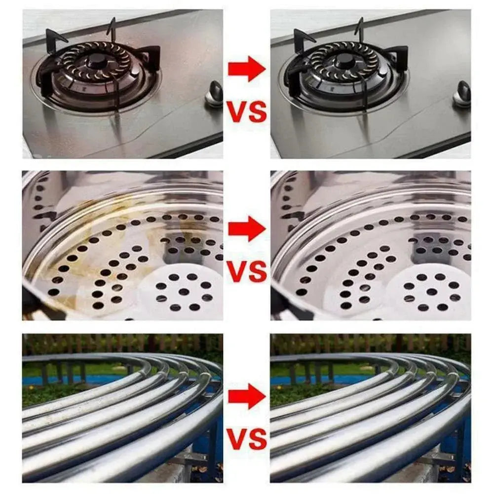 Hocheffektive Metallpolitur 4er Set — Schnelle Ergebnisse bei Restaurierung Mivoza Deutschland