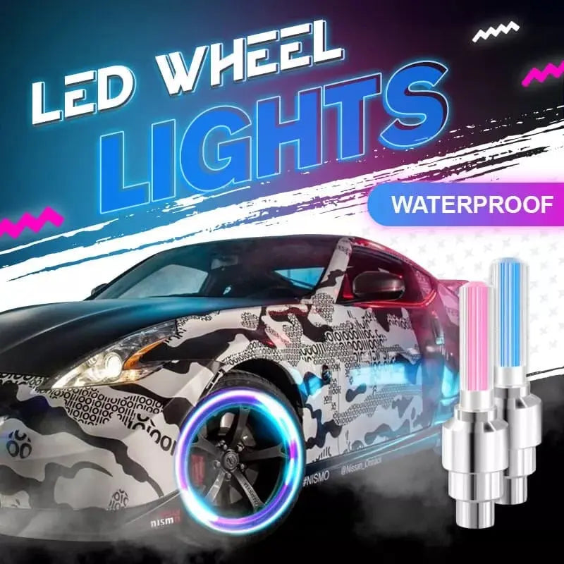 Hochwertige Fahrradventilbeleuchtung mit LED – Perfekt für Nachtfahrten Mivoza Deutschland