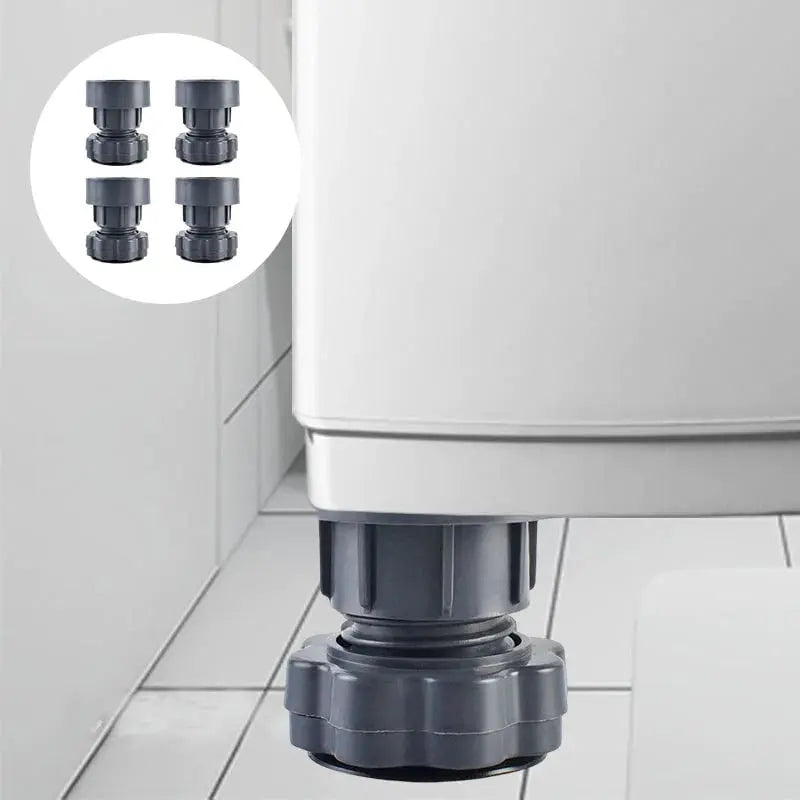 Höhenverstellbare Anti-Vibrationspads für Waschmaschinen – 4er-Set Mivoza Deutschland