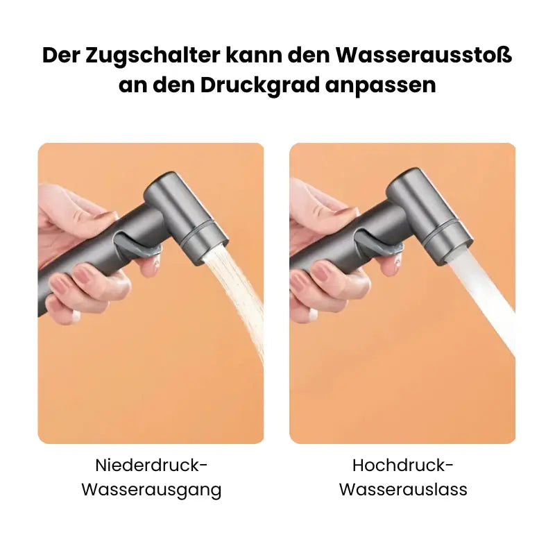 Hygienische Dusche Toilette Bidet mit doppeltem Abfluss Mivoza Deutschland