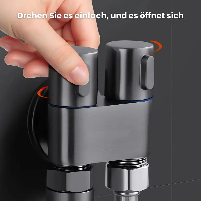 Hygienische Dusche Toilette Bidet mit doppeltem Abfluss Mivoza Deutschland
