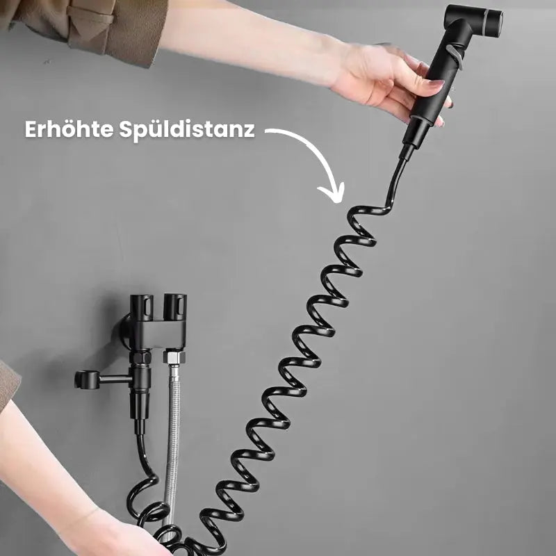 Hygienische Dusche Toilette Bidet mit doppeltem Abfluss Mivoza Deutschland