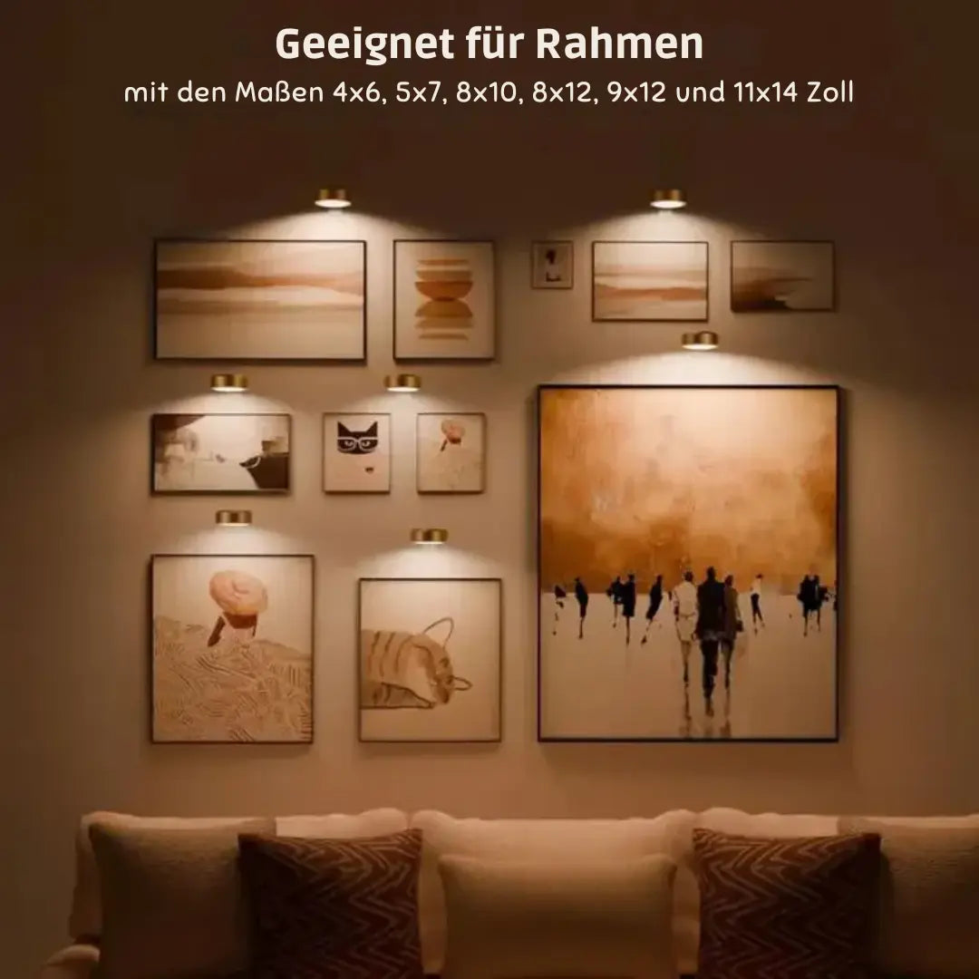 Kabellose LED-Bilderleuchte – Setzt Ihre Kunst perfekt in Szene Mivoza Deutschland