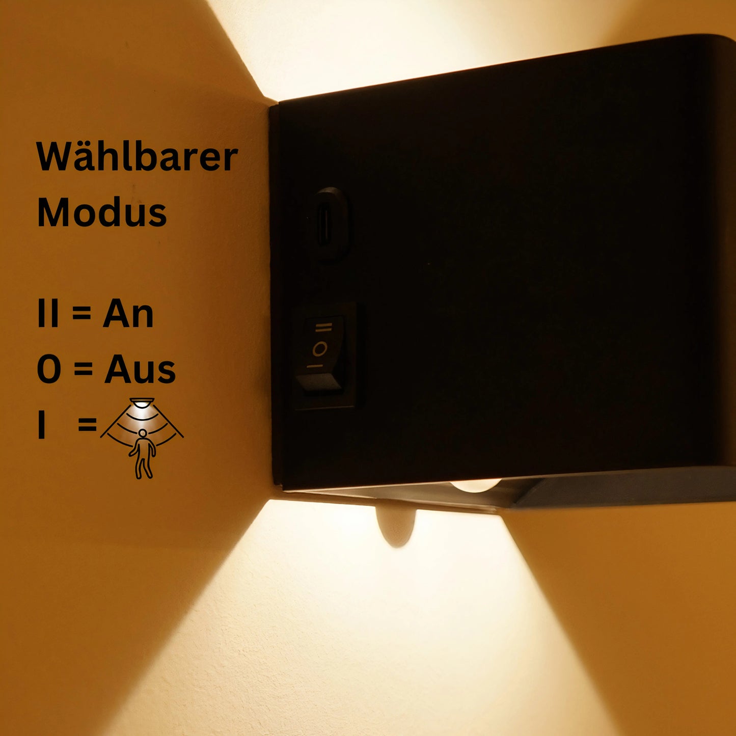 Kabellose Luxus-Wandleuchte Mivoza Deutschland
