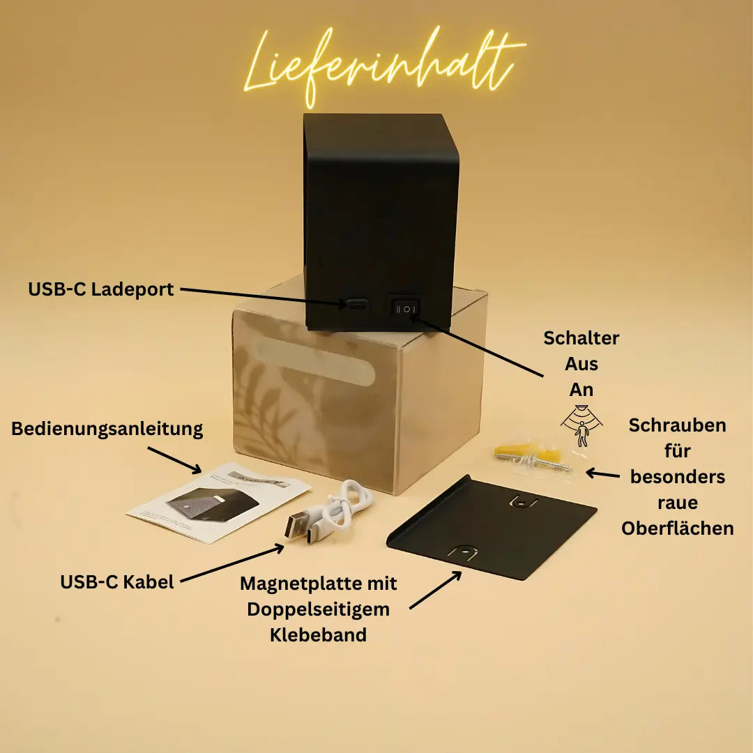 Kabellose Luxus-Wandleuchte Mivoza Deutschland
