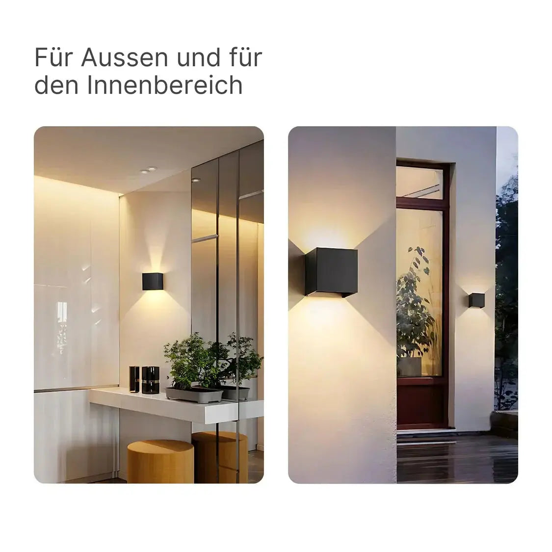 Kabellose Luxus-Wandleuchte Mivoza Deutschland