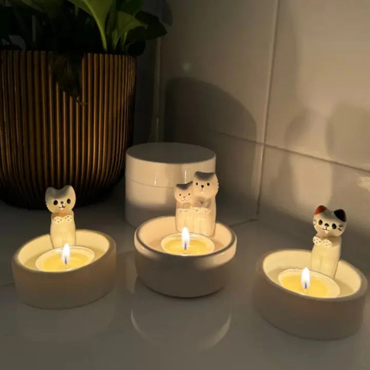 Katzen-Kerzenhalter Mivoza Deutschland
