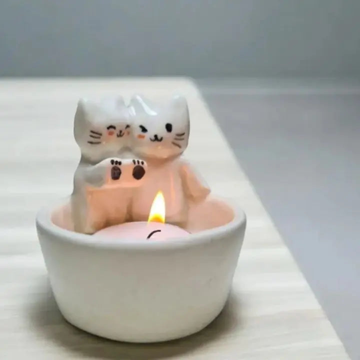 Katzen-Kerzenhalter Mivoza Deutschland
