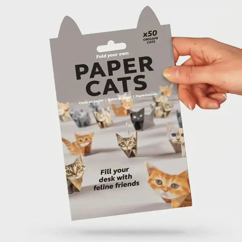 Katzen Origami Faltpapier — Perfekt für Partys, Unterricht & DIY-Deko Mivoza Deutschland