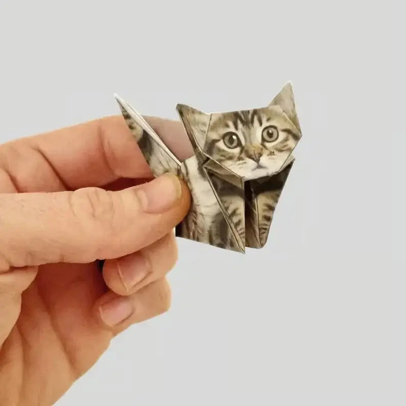 Katzen Origami Faltpapier — Perfekt für Partys, Unterricht & DIY-Deko Mivoza Deutschland